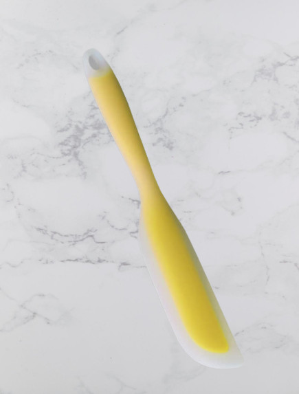 Лопатка силиконовая Maestro MR-1180-yellow 27 см желтая