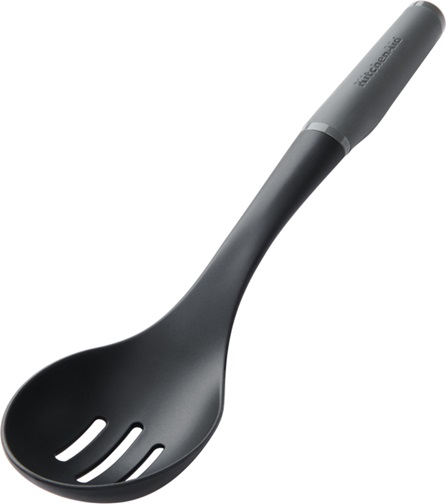Ложка для сервировки с прорезями KitchenAid Coreline KAS004OHCGG 33.8 см серая