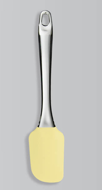 Лопатка силиконовая Maestro MR-1580-yellow 25 см желтая