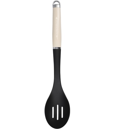 Ложка для сервировки с прорезями KitchenAid Coreline KAG004OHACE 35.3 см кремовая