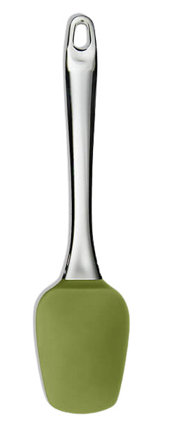 Лопатка силиконовая Maestro MR-1583-green 25.5 см зеленая