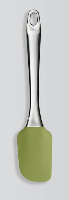 Лопатка силиконовая Maestro MR-1580-green 25 см зеленая