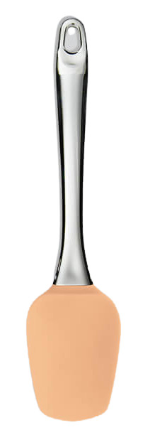 Лопатка силиконовая Maestro MR-1583-orange 25.5 см оранжевая