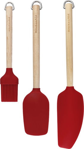 Набор кухонных принадлежностей для выпечки KitchenAid Coreline KQR751OHE 35 см 3 предмета бежевый Набор кухонных принадлежностей для выпечки KitchenAid Coreline KQR751OHE 35 см 3 предмета бежевый
