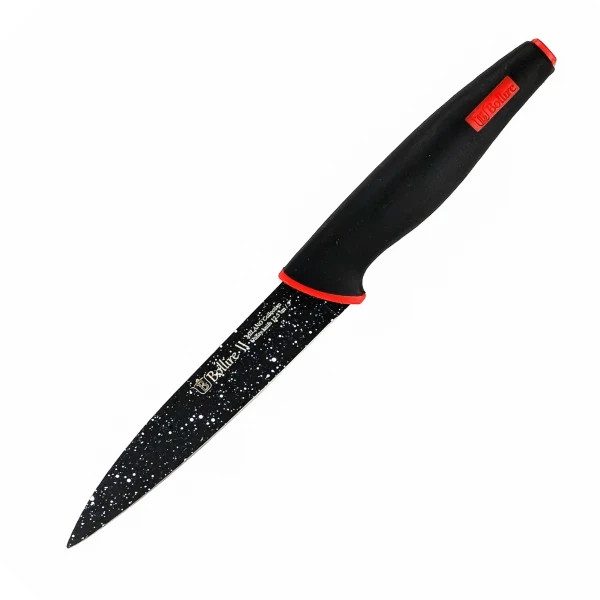 Нож универсальный Bollire Milano BR-6002 12.5 см черный