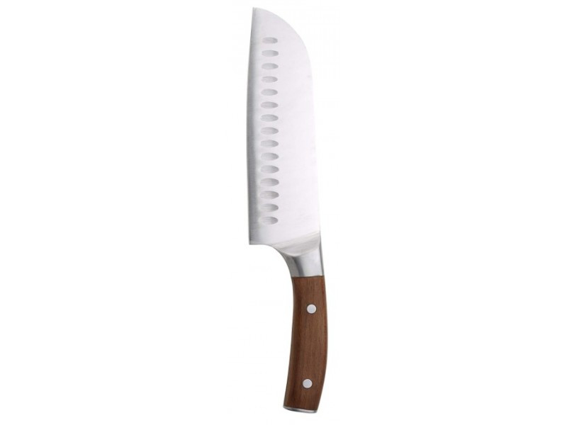 Нож поварской сантоку Bergner BG-39161-BR 17,5 см