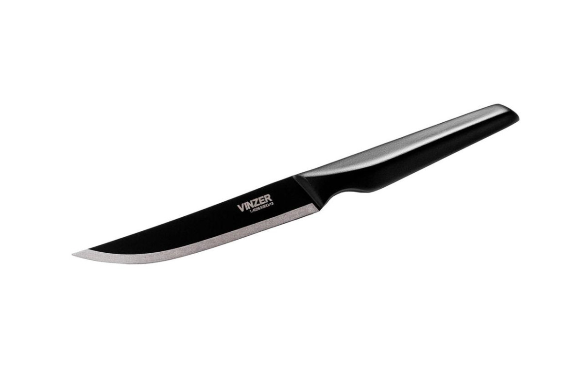 Нож универсальный Vinzer Geometry Nero Line VZ-50300 12,7 см