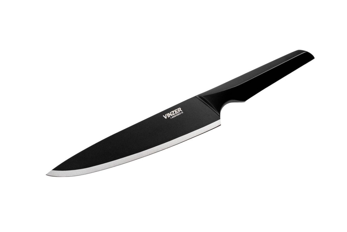 Нож поварской Vinzer Geometry Nero Line VZ-50304 20,3 см