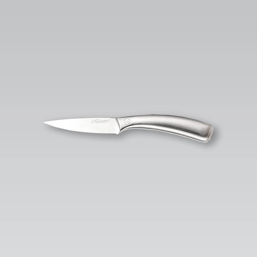 Нож овощной Maestro MR-1495 7.5 см серебристый Нож овощной Maestro MR-1495 7.5 см серебристый