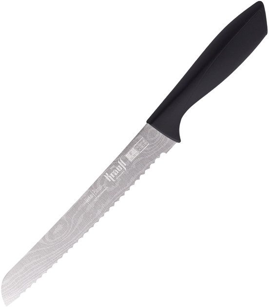 Нож для хлеба Krauff Prime Chef 29-305-191 20.5 см черная Нож для хлеба Krauff Prime Chef 29-305-191 20.5 см черная