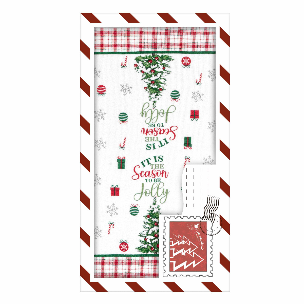 Набор кухонных полотенец Ardesto Christmas Tree ART3863HTB 38х63 см 2 шт