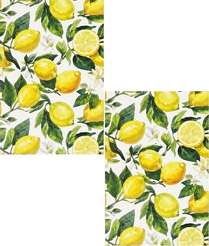 Набор кухонных полотенец Ardesto Sicilian lemons ART3863LM 38х63 см 2 шт