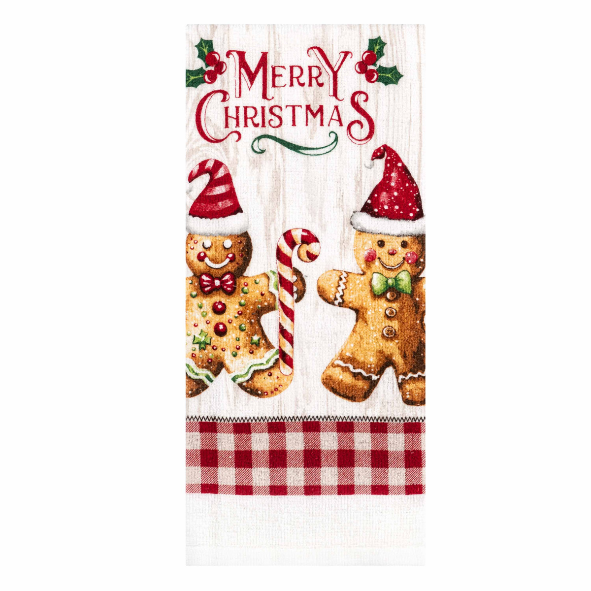 Набор кухонных полотенец Ardesto Christmas Gingerbread ART3863HG 38х63 см 2 шт
