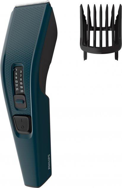 Машинка для стрижки волос Philips HairСlipper Series 3000 HС3505-15 синяя Машинка для стрижки волос Philips HairСlipper Series 3000 HС3505-15 синяя