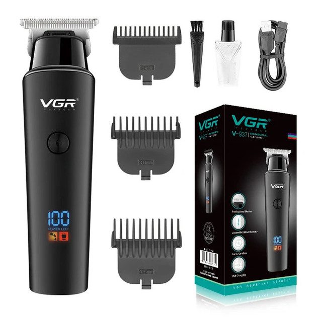 Машинка для стрижки волос VGR V 937 черный