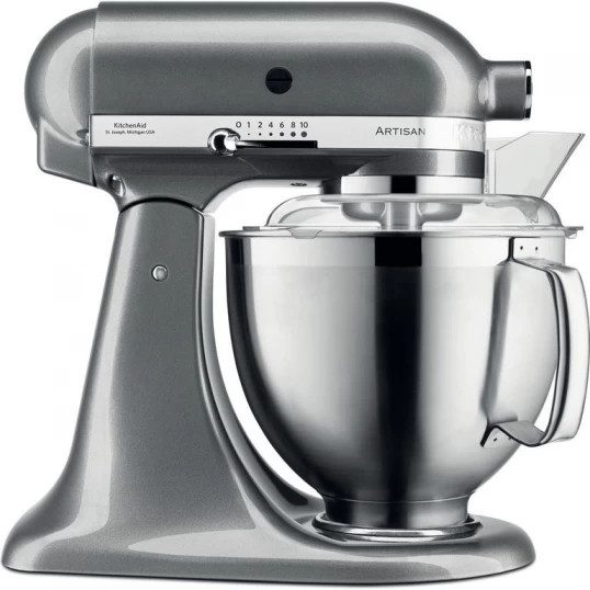 Миксер планетарный KitchenAid Artisan 5KSM175PSEMS 300 Вт серебристый Миксер планетарный KitchenAid Artisan 5KSM175PSEMS 300 Вт серебристый