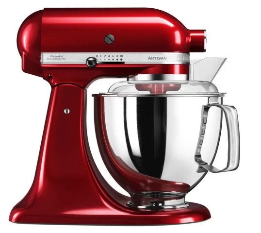 Миксер планетарный KitchenAid Artisan 5KSM175PSEСA 300 Вт бордовый Миксер планетарный KitchenAid Artisan 5KSM175PSEСA 300 Вт бордовый