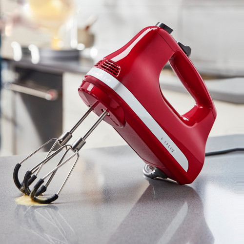 Миксер ручной KitchenAid 5KHM6118EER 85 Вт красный Миксер ручной KitchenAid 5KHM6118EER 85 Вт красный