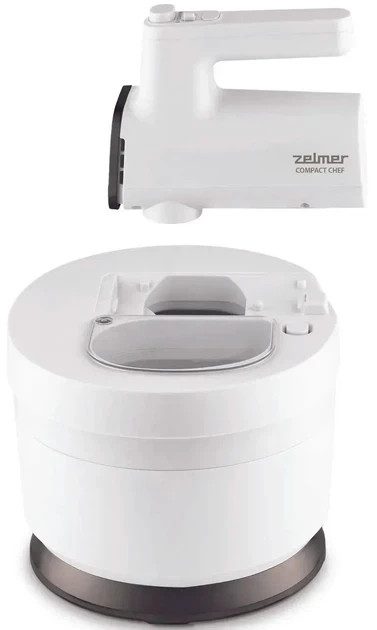Миксер ручной с чашей Zelmer ZHM2759 1000 Вт белый Миксер ручной с чашей Zelmer ZHM2759 1000 Вт белый