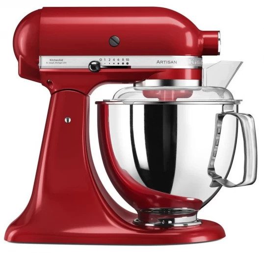 Миксер планетарный KitchenAid Artisan 5KSM175PSEER 300 Вт красный Миксер планетарный KitchenAid Artisan 5KSM175PSEER 300 Вт красный