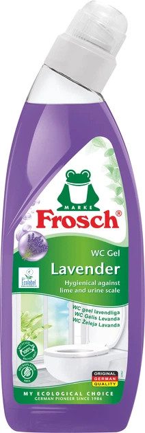 Средство для мытья унитаза Frosch Лаванда 4009175142740 750 мл Средство для мытья унитаза Frosch Лаванда 4009175142740 750 мл
