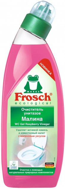 Средство для чистки унитазов Frosch Малина 4009175946003 750 мл Средство для чистки унитазов Frosch Малина 4009175946003 750 мл