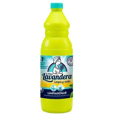 Универсальный очиститель с хлором Lavandera Limpiahogar Лимон 8437014202052 1500 мл