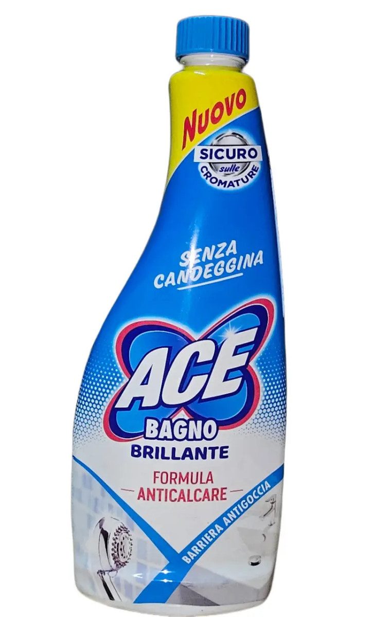Средство от известкового налета без хлора ACE Bagno 8001480705647 500 мл