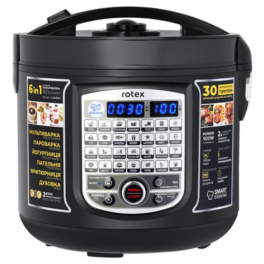 Мультиварка Rotex RMC506-CB 900 Вт черная