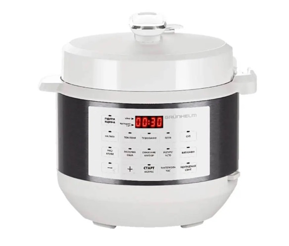 Мультиварка Grunhelm MРC-1000W 1000 Вт белая