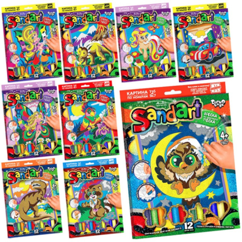 Набор для творчества Danko Toys Santart Фреска ДТ-ОО-09140