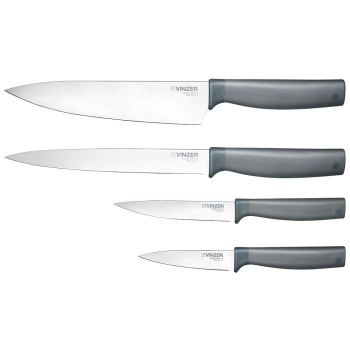Набор ножей Vinzer Optima 50132 4 предмета