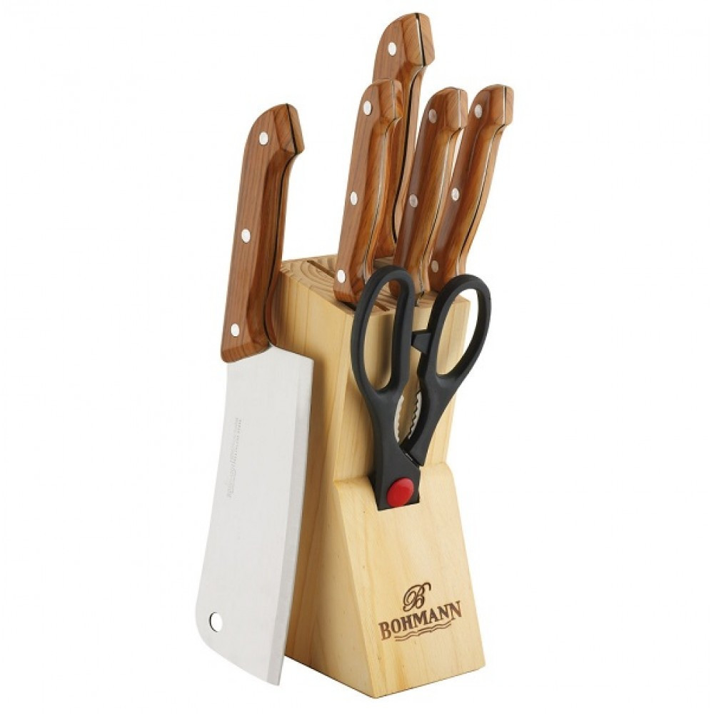 Набор ножей 7 предметов Bohmann BH-5127-WD