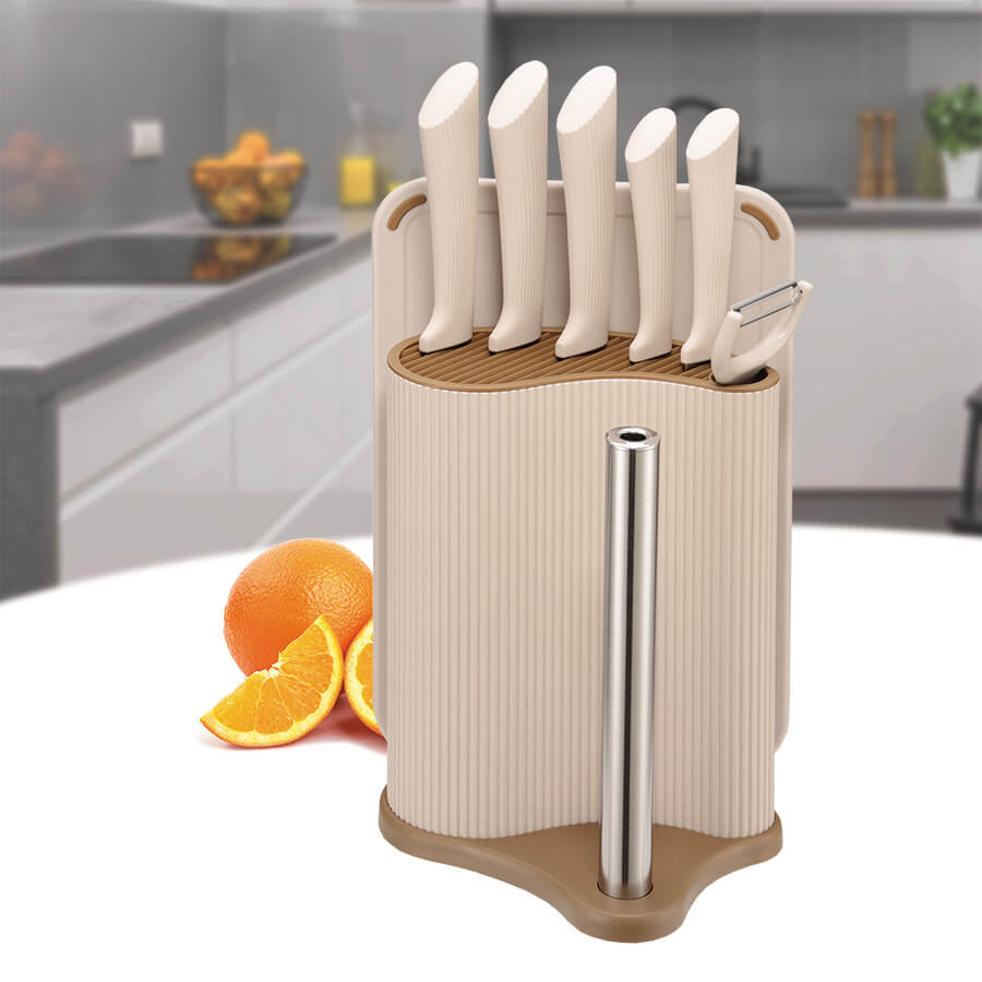 Набор кухонных ножей Maestro MR-1413-Beige 8 предметов бежевый