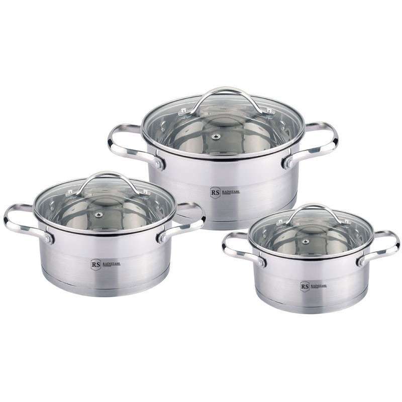Набор посуды 6 пр Rainstahl RS-1644-06