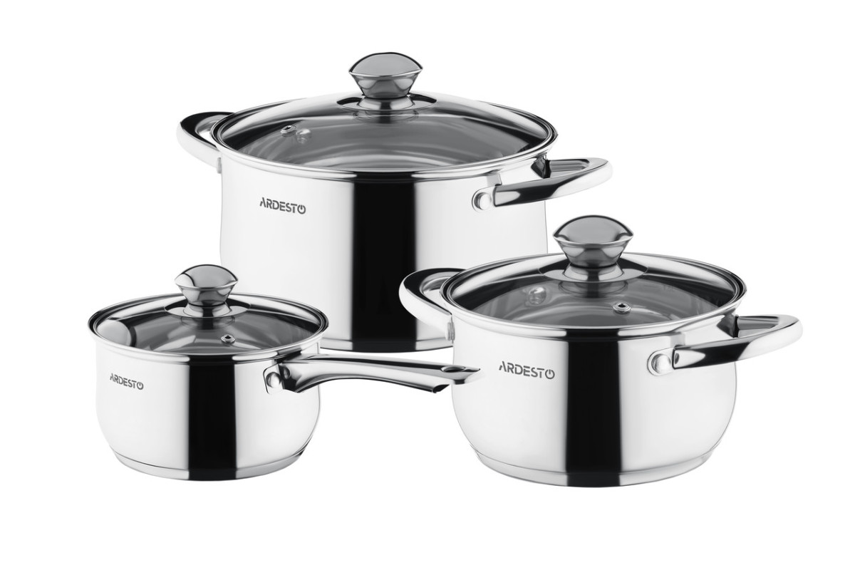 Набор посуды Ardesto Gemini Gourmet AR-1906-PS 6 предметов