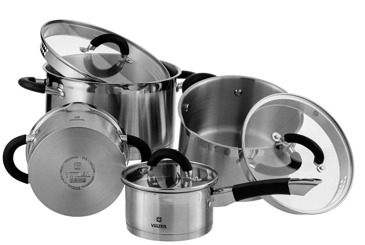 Набор посуды Vinzer Progresso VZ-50021 9 предметов