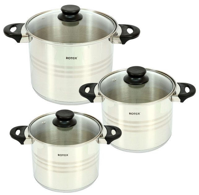 Набор кастрюль Rotex Milano RС022-6XL 6 предметов