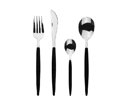 Набор столовых приборов Bergner BG-45115-BK 24 предмета