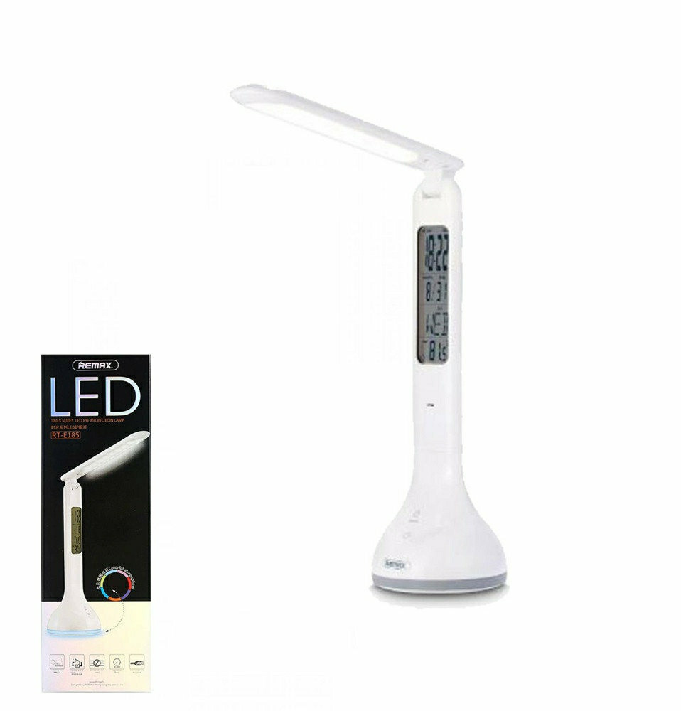 Настольная LED лампа Desk Lamp Remax RT-E185-White Настольная LED лампа Desk Lamp Remax RT-E185-White