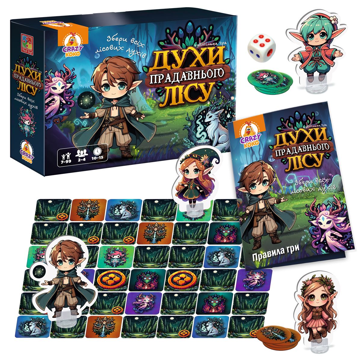 Настольная игра Vladi Toys Духи древнего леса VT8055-48