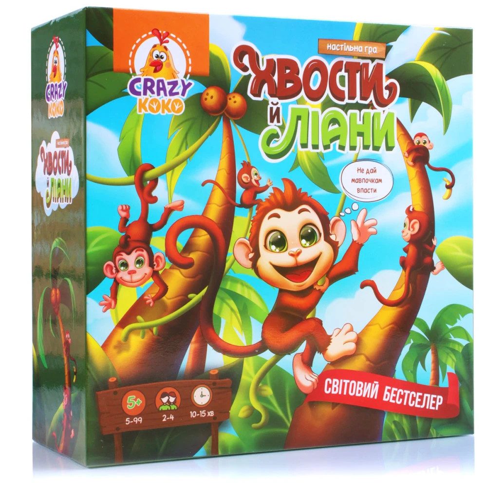 Настольная игра Vladi Toys Хвосты и лианы VT8055-39