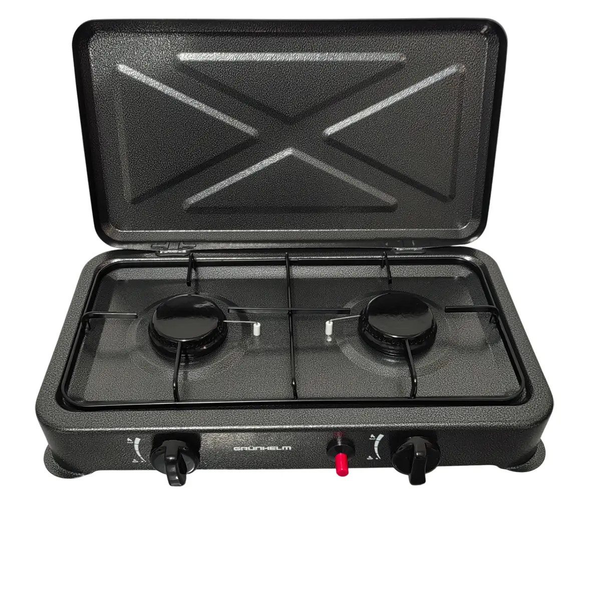 Плита газовая Grunhelm GGP-6032 4400 Вт черная
