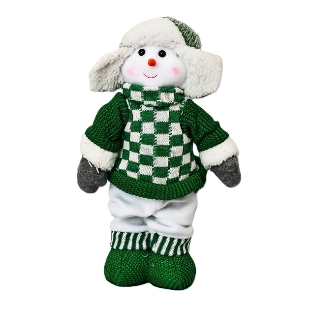 Фигура новогодняя Stenson Snowman M17260-B 19470 32 см