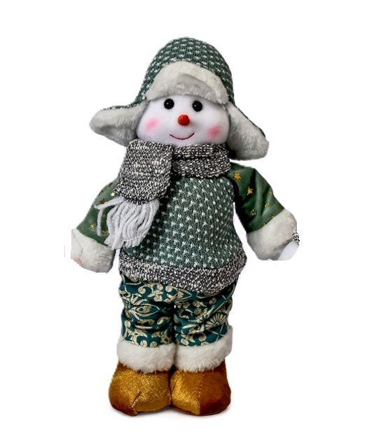 Фигура новогодняя Stenson Santa&Сo M17273 19473 38 см