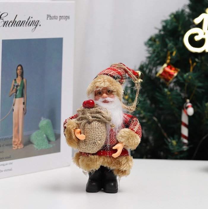 Фигура новогодняя Санта Клаус 2 14019 19 см