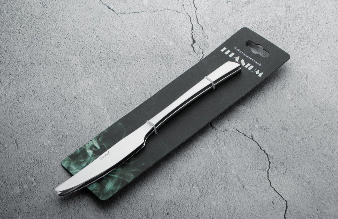 Набор столовых ножей Gusto Titanium GT-K063-2 2 предмета Набор столовых ножей Gusto Titanium GT-K063-2 2 предмета