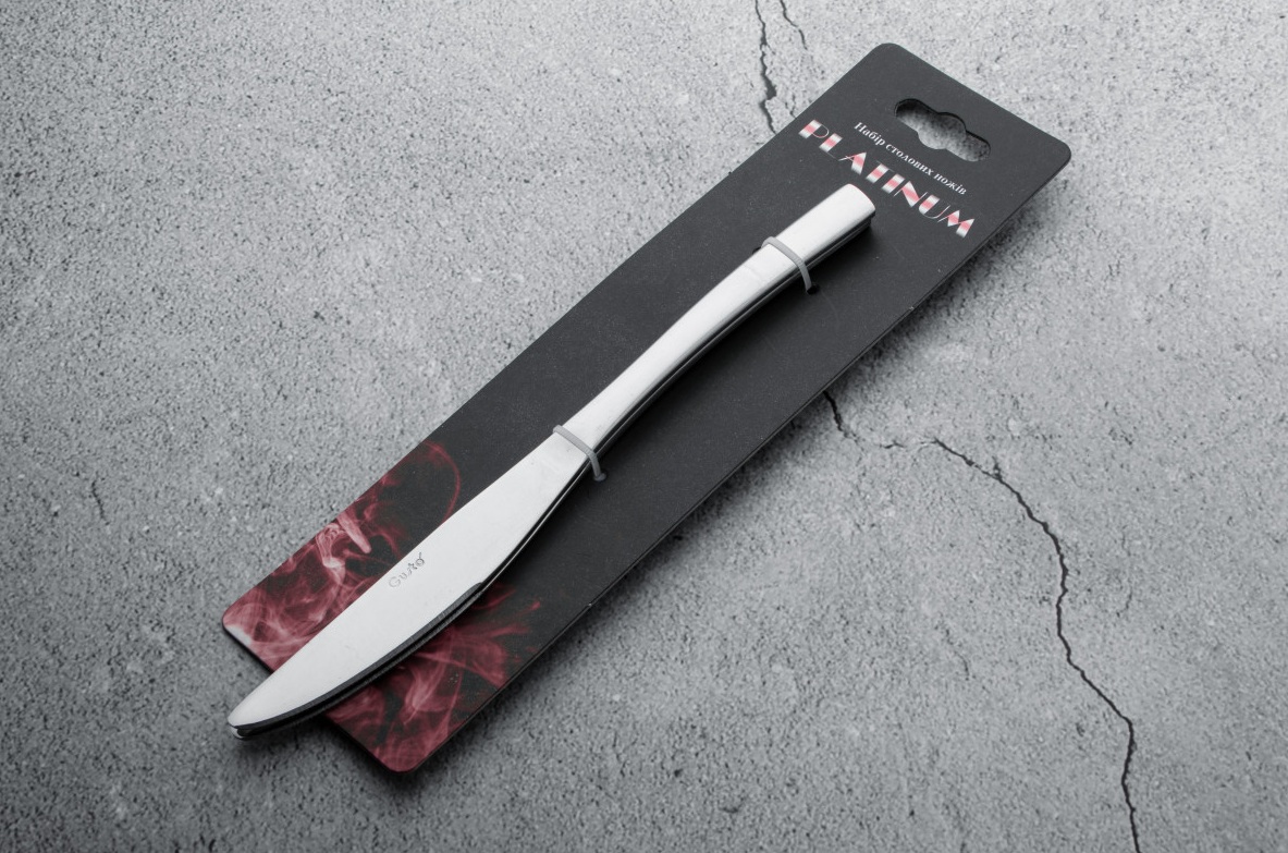 Набор столовых ножей Gusto Platinum GT-K053-2 2 предмета Набор столовых ножей Gusto Platinum GT-K053-2 2 предмета
