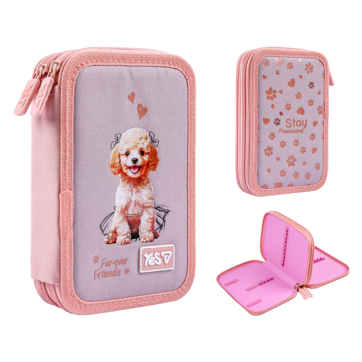 Пенал твердый YES HP-01 My Puppy 533713 4х13х21 см