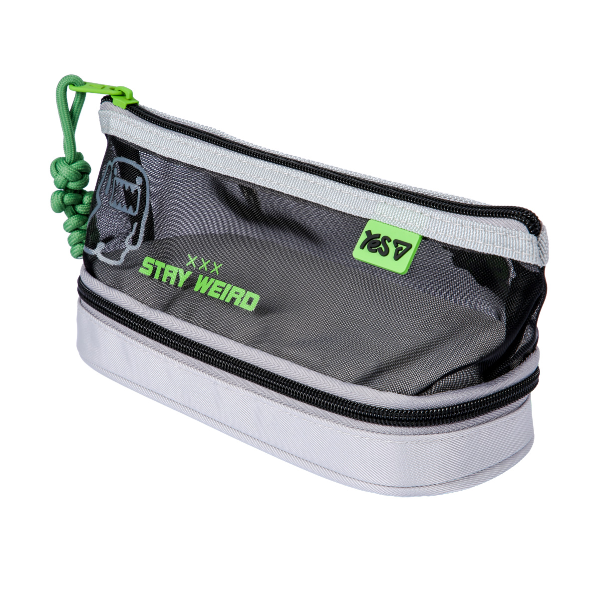 Пенал мягкий YES PH-36 Stay Weird 533797 9х11.5х21 см